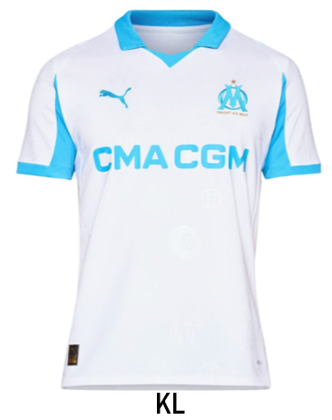 Camiseta Olympique Marsella 1ª equipacion 25/26