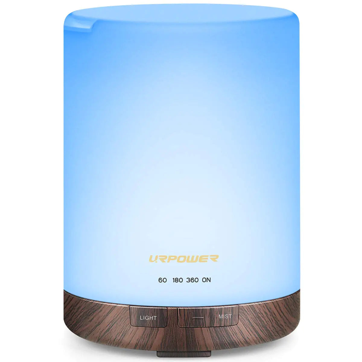 URPOWER 300ml Aroma Oil Diffuser & Night Light