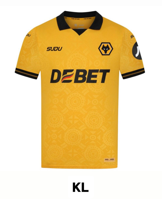 Camiseta Wolves 25/26 1ª equipación