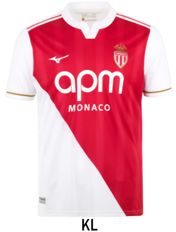 Camiseta Monaco 1ª equipacion 25/26