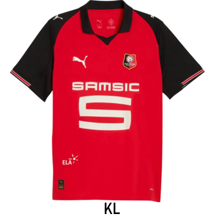 Camiseta Rennes 1ª equipacion 25/26