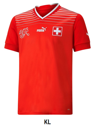 Camiseta Suiza 1ª equipacion (Mundial 2026)